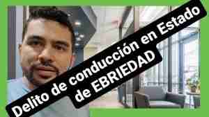 pena por conducir en estado de ebriedad
