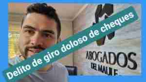 Delito de giro doloso de cheques
